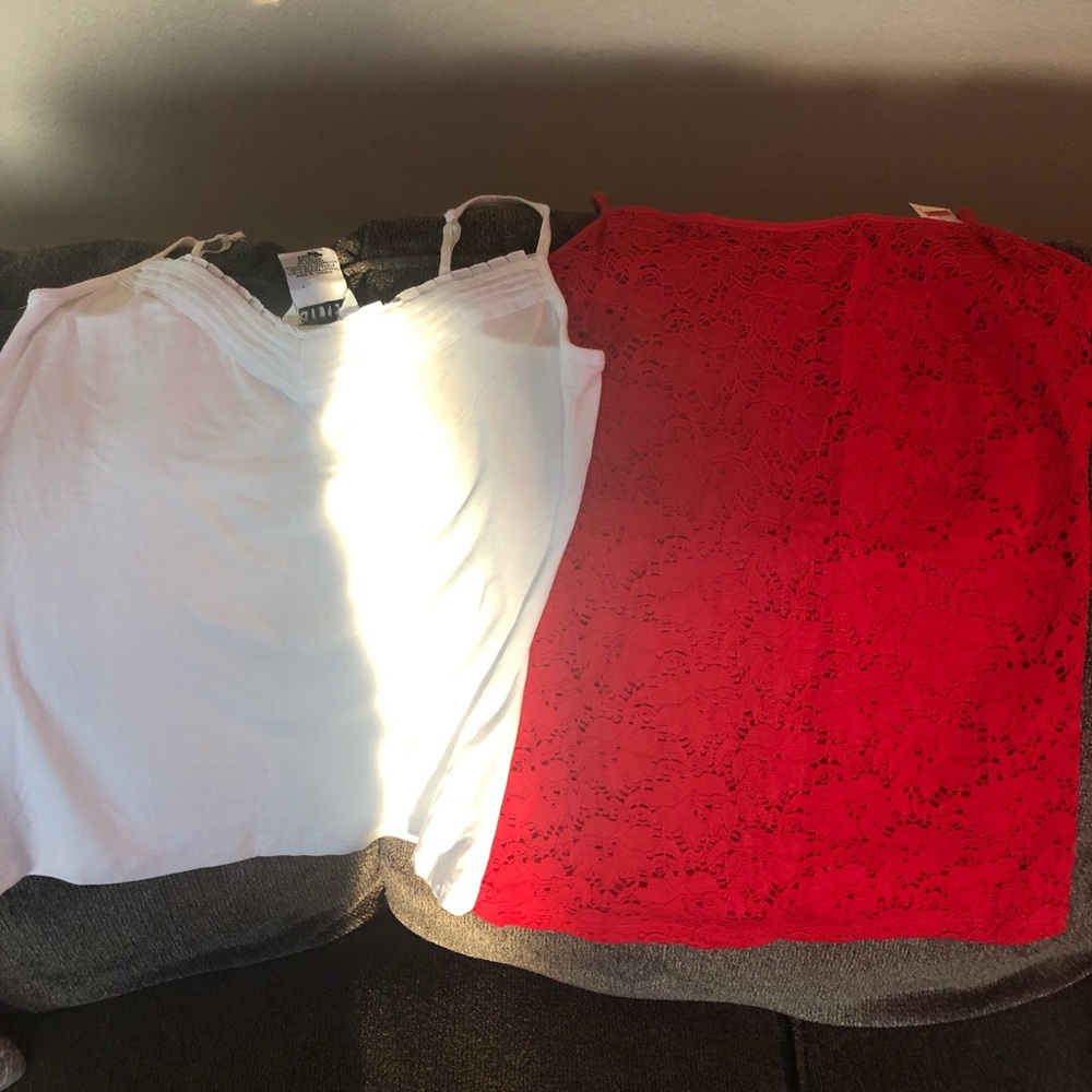 Two camisoles!!!